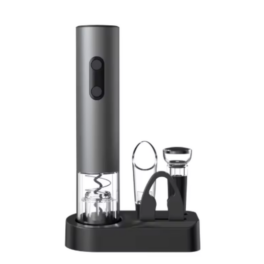Set Abridor De Vinos Eléctrico
